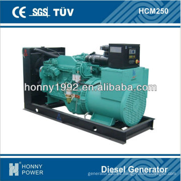 CE ISO 60Hz 180kW 225kVA Generador Diesel con ATS Silent Canopy